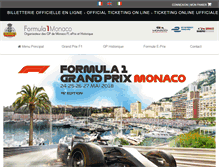 Tablet Screenshot of formula1monaco.com